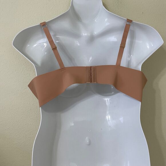 Vince Camuto~Bra Full Figured/Spacer/T Shirt 42C Beige - Picture 3 of 10